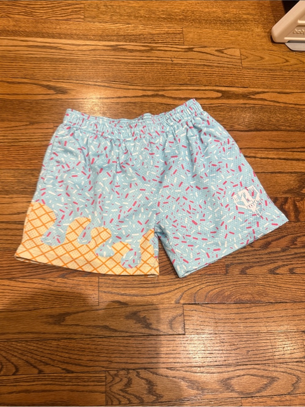 Baseball Lifestyle 101 Kids Ice Cream Print Shorts